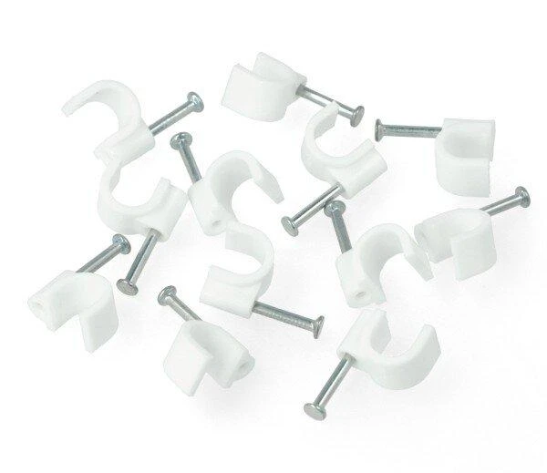 Blow Oem Laidų laikiklių komplektas 6, 7, 8, 9mm - 80 vnt baltos spalvos