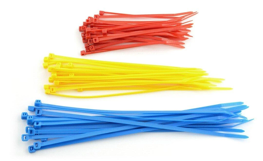 41-406# Oem Laidų tvirtinimo dirželiai spalvoti - 60 vnt