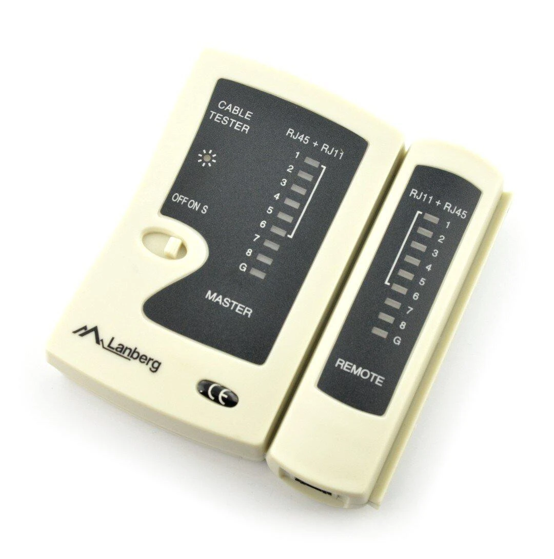 LANBERG NT-0301 Tinklo įrankių korpuso tinklo įrankiai ir testeris NT-0301