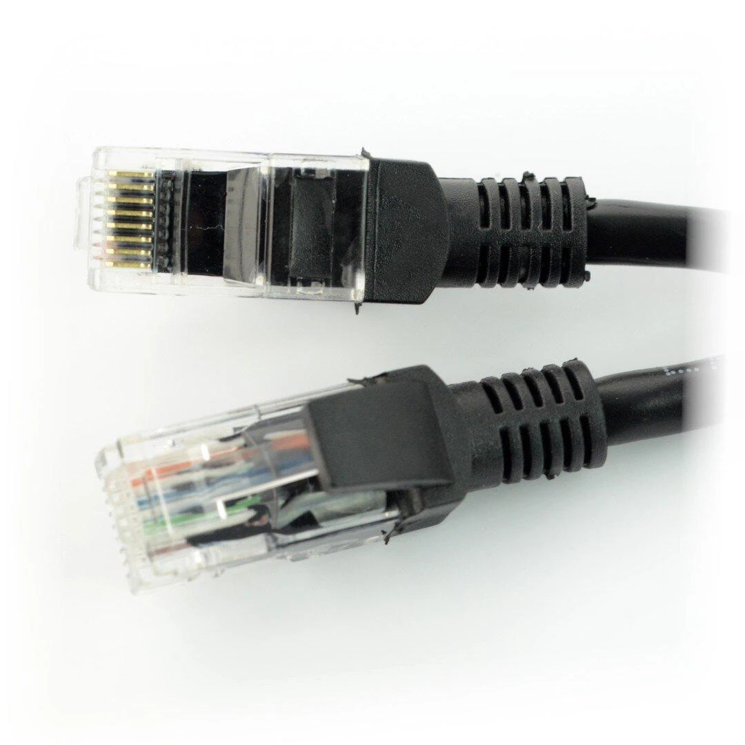 LANBERG PCU5-10CC-0025-BK Patchcord RJ45 kat. 5e UTP 0,25m judas