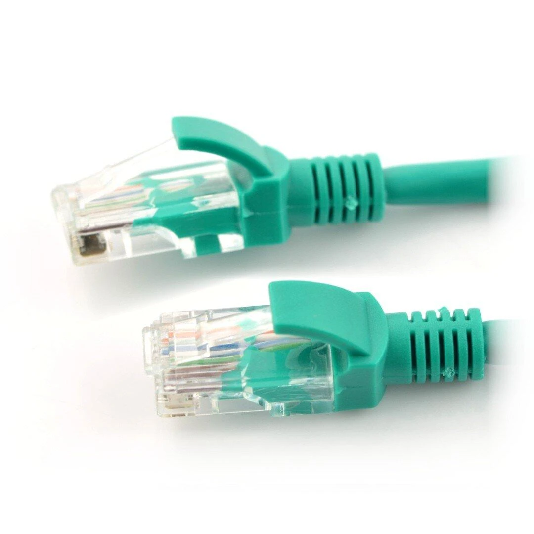 LANBERG PCU5-10CC-0050-G Patchcord RJ45 kat. 5e UTP 0,5m žalia