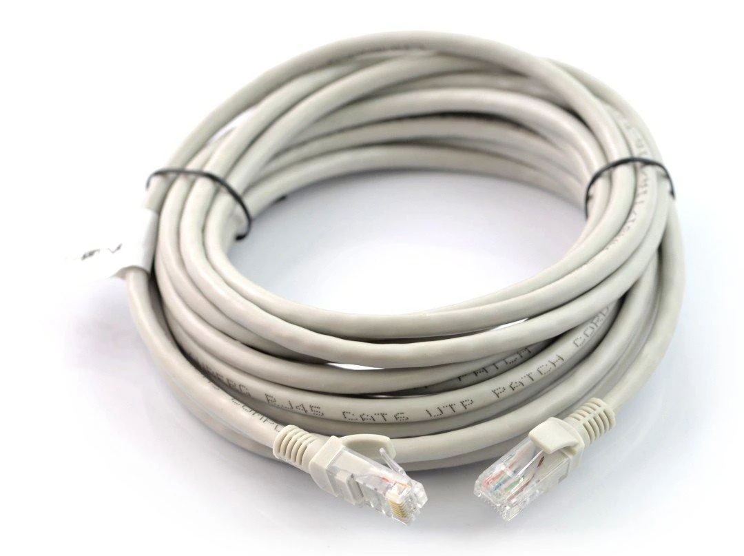 LANBERG PCU6-10CC-0500-S Patchcord RJ45 kat. 6 UTP 5m pilkas