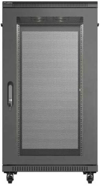 Lanberg FF01 22U 600x1000mm pastatoma serverio spintelė - 19'' - juoda - FF01-6022-23B