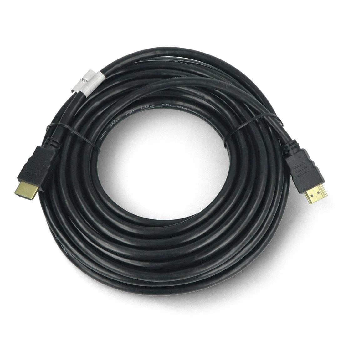 Lanberg HDMI 1.4 laidas 10 metrų susuktas