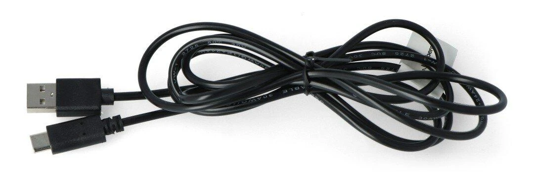 LANBERG CA-USBO-10CC-0018-BK cable USB 2.0 Type-C M -AM 1.8m juodas