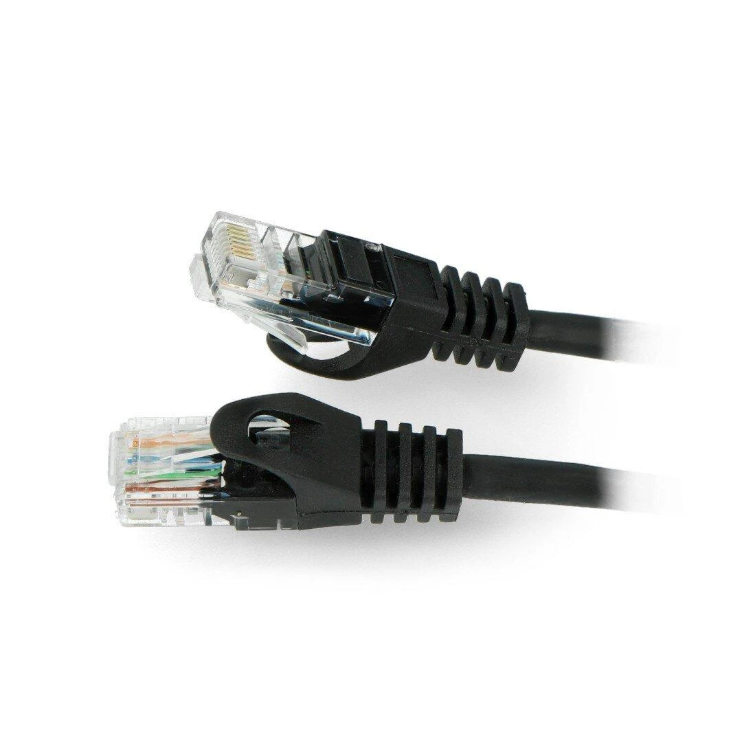 LANBERG patchcord kat.5e 30m juodas