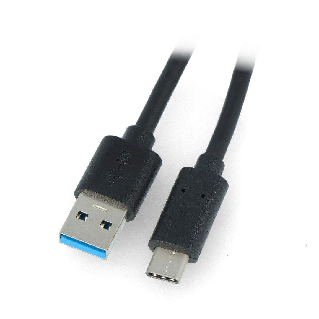 LANBERG CA-USBO-31CU-0018-BK laidas USB-C M A M 3.1 1.8M Juodas