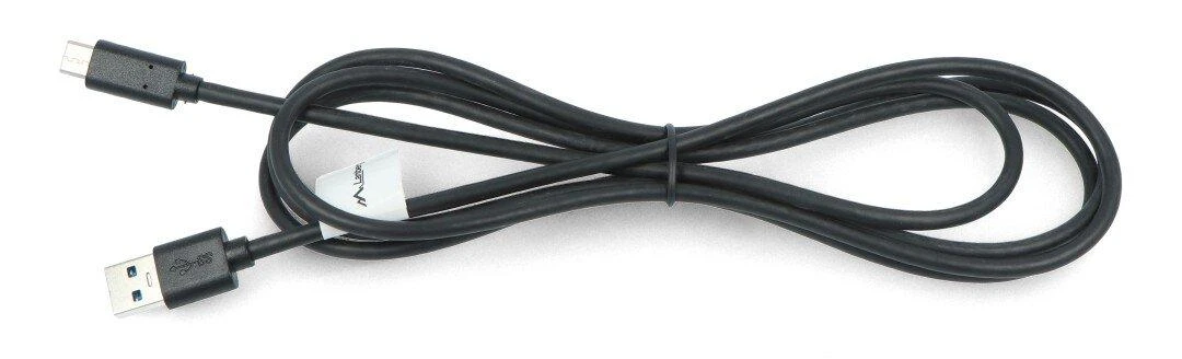 LANBERG CA-USBO-31CU-0018-BK laidas USB-C M A M 3.1 1.8M Juodas