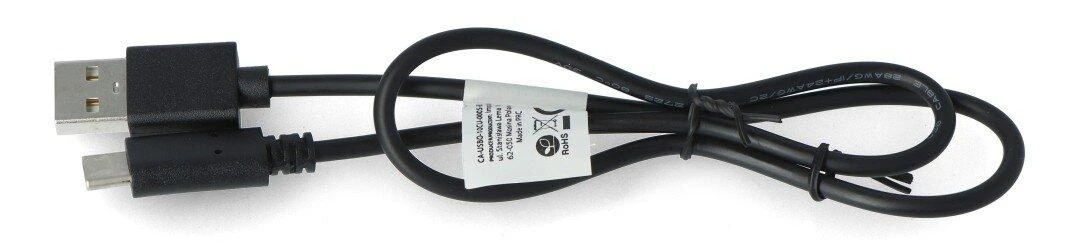LANBERG CA-USBO-10CU-0005-BK laidas USB-C M A M 2.0 0.5M Juodas