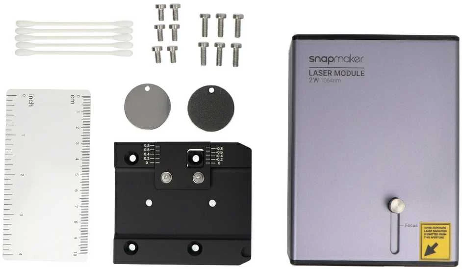 Lazerio galvutės modulis Snapmaker Artisian/Ray/2.0 - 2W - 1064nm