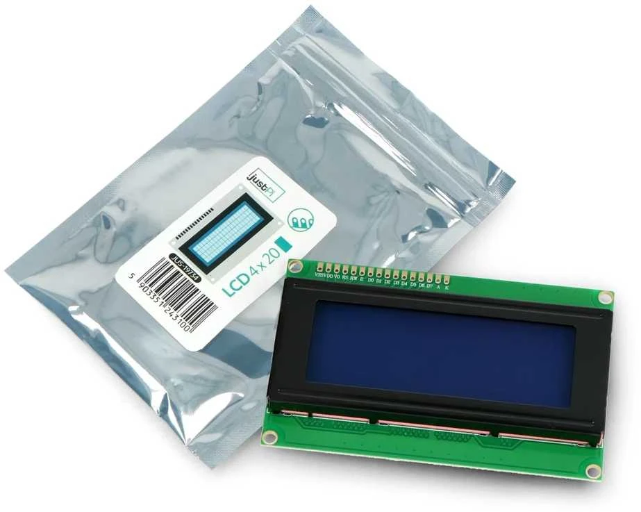 LCD ekranas 4x20 su pakuote