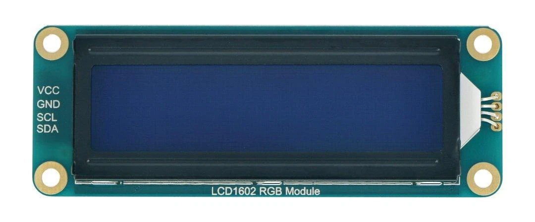 LCD1602 RGB modulis su I2C sąsaja