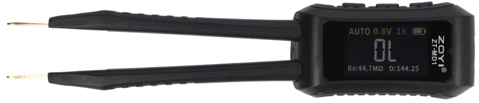 LCR matuoklis - SMD komponentų matavimo pincetas - ZOYI ZT-MD1