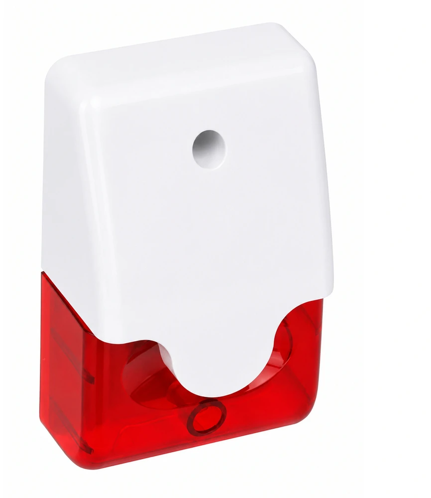 LED 12v raudonas lipnus gaidžio įspėjamasis žibintas