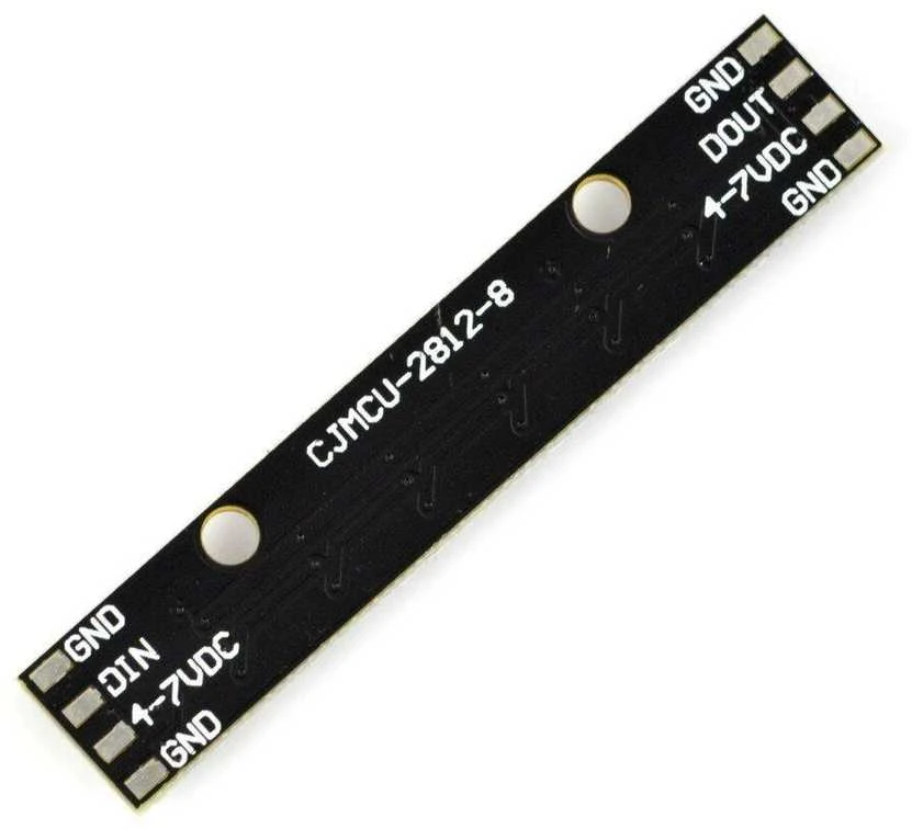 Oem LED juosta RGB WS2812 5050 x 8 LED - 53mm