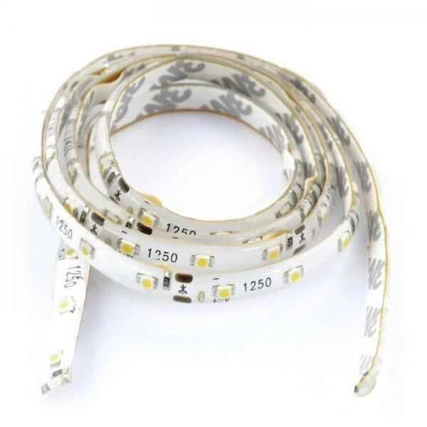 Oem LED juosta SMD3528 IP20 4.8W, 60 diodų / m, 8mm, neutrali balta - 5m