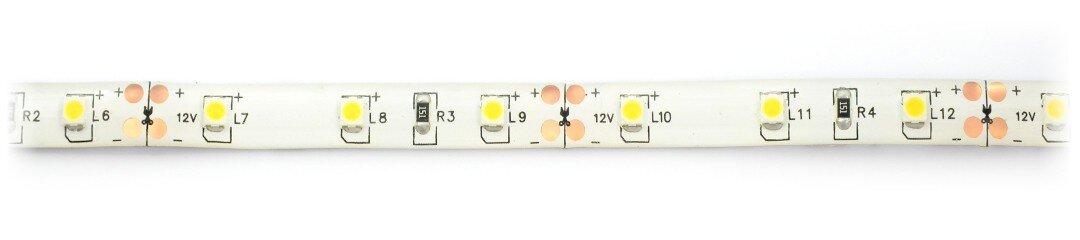 Oem LED juosta SMD3528 IP65 4.8W, 60 diodų / m, 8mm, šalta spalva - 5m