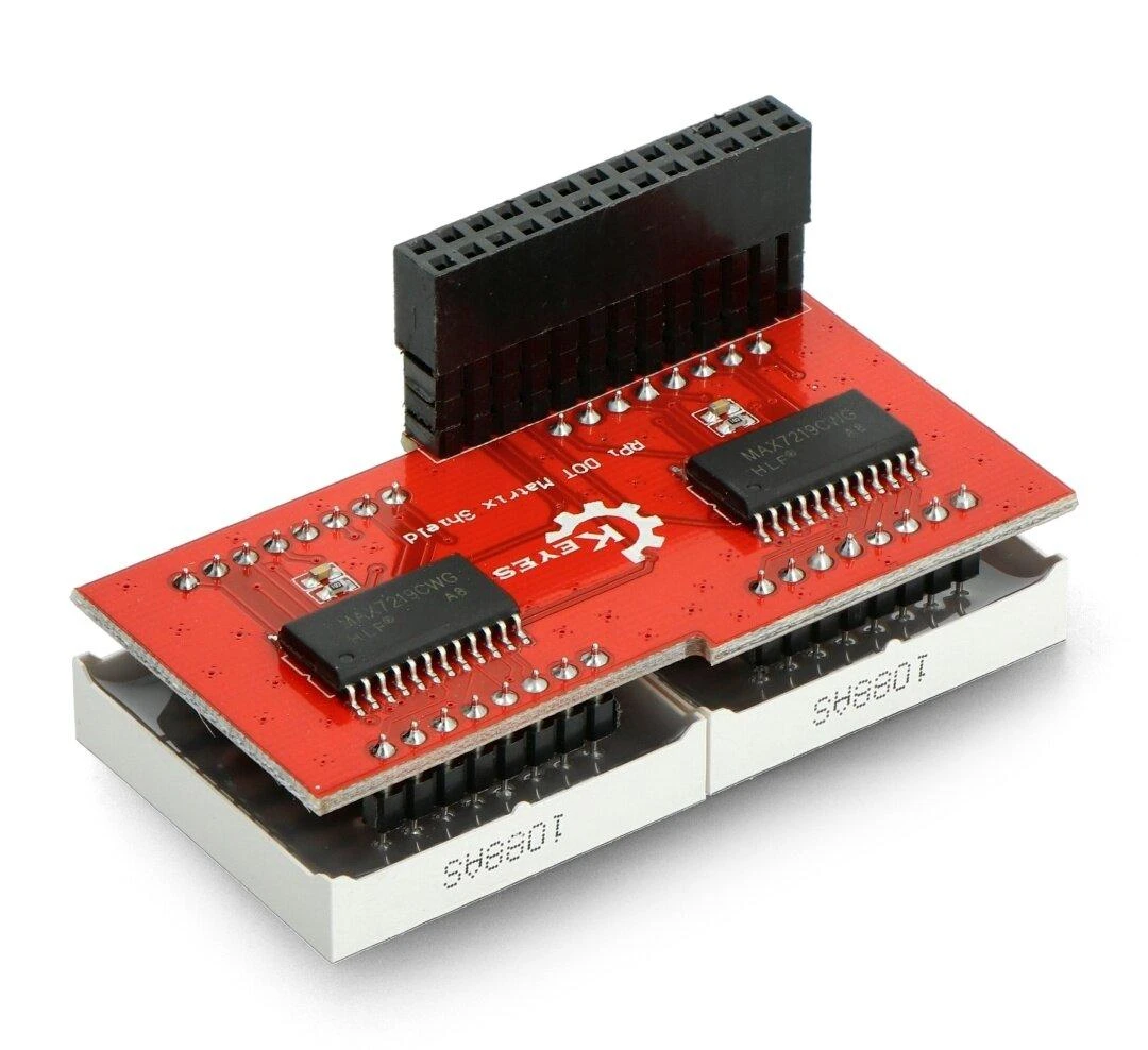 Oem LED matrica 16x8 MAX7219, skirta Raspberry Pi