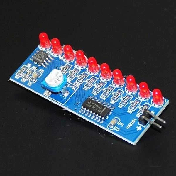 Oem LED modulis Flowing light - NE555+CD4017 - Rinkinys - LED stroboskopas - DIY