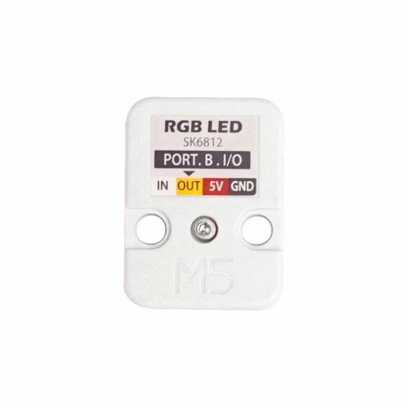 LED RGB - bloko išplėtimo modulis, skirtas kūrimo moduliams M5Stack