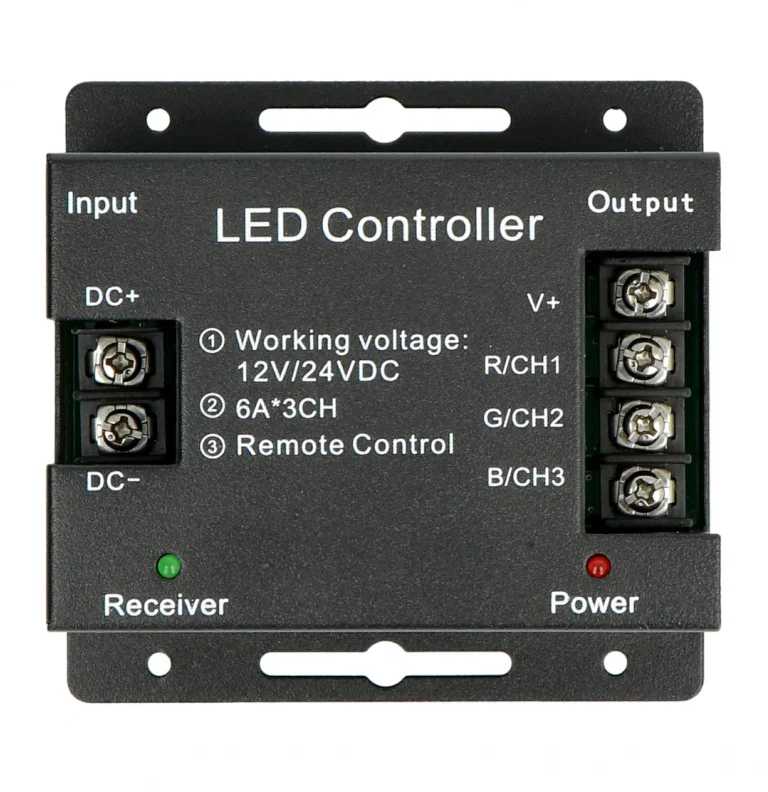 Blow Oem LED RGB juostos valdiklis su RF jutikliniu nuotolinio valdymo pultu