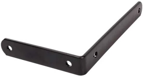 Oem Pramoninis baldų laikiklis 90 laipsnių - 150x100mm - baldų kampinis laikiklis - juodas