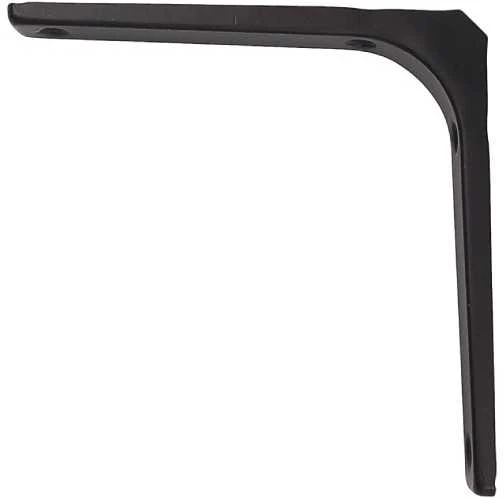Oem Lentynos atrama 300x185mm - juoda - metalinė Atrama - Rankena