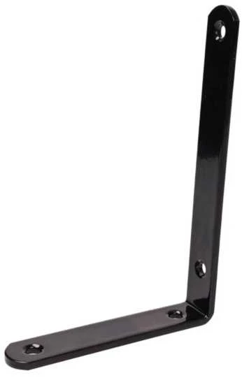 Oem Pramoninis baldų laikiklis 90 laipsnių - 150x100mm - baldų kampinis laikiklis - juodas
