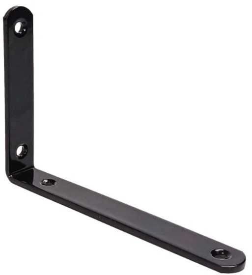 Oem Pramoninis baldų laikiklis 90 laipsnių - 150x100mm - baldų kampinis laikiklis - juodas