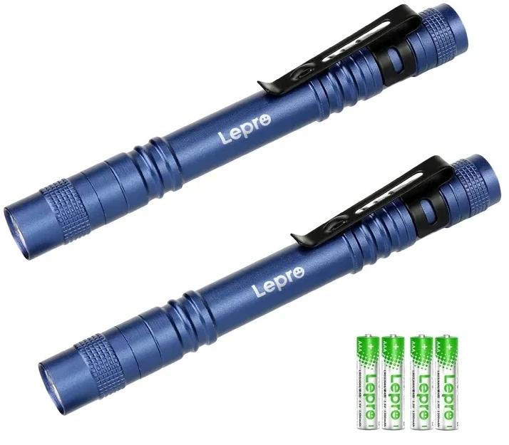 LEPRO 120023L-BU-2 Flashlight, 2-pack