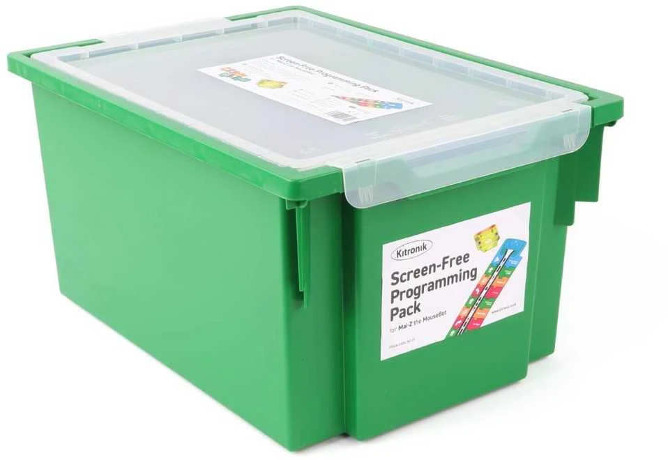 Mai-Z edukacinio rinkinio žalia laikymo dėžė