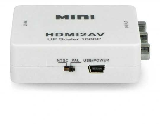 Lexton Keitiklis HDMI į AV RCA