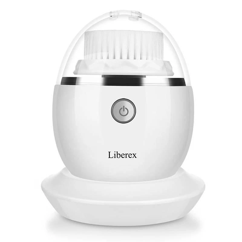 Liberex Egg vibruojantis veido valymo šepetėlis - baltas