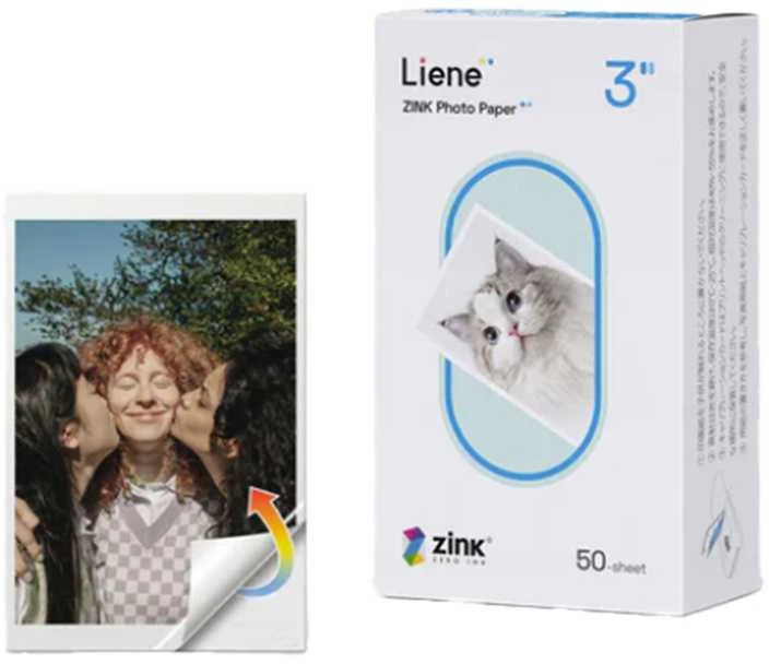 Liene Pearl spausdintuvas paper, 2×3″, 50 sheets
