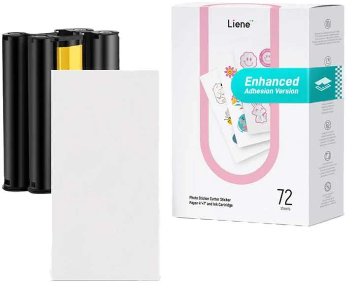 Liene PixCut spausdintuvas paper, 4×7″, 72 sheets