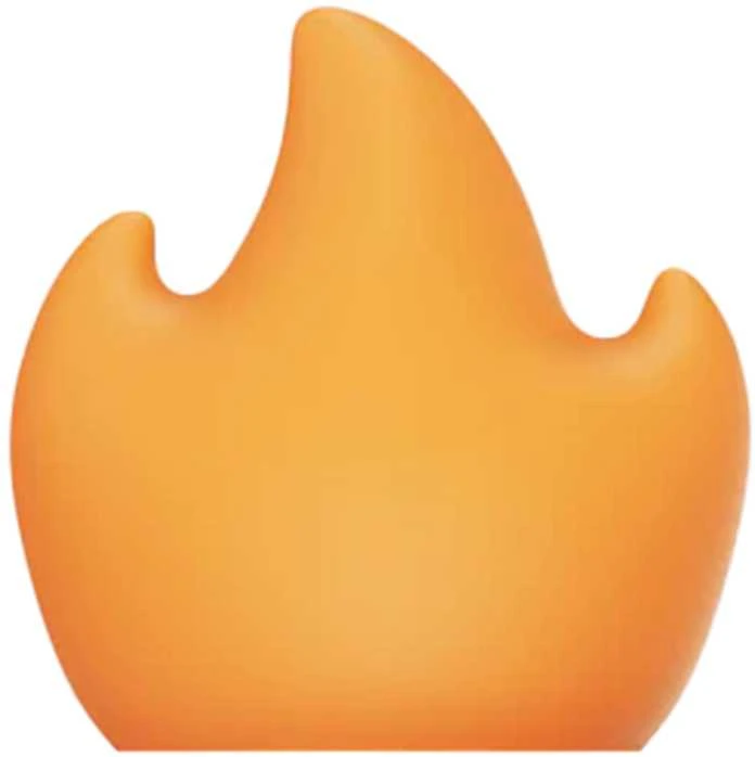 Liepsnos formos gaubtas „Flextail Tiny Pump 2X“ lempai (oranžinis)