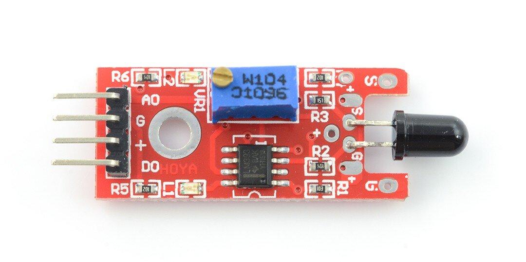 Liepsnos jutiklis - 760-1100nm - Iduino SE060