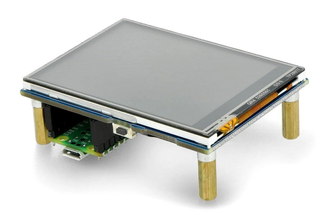 Waveshare 2.8" LCD ekranas su Raspberry Pi Pico