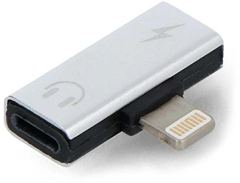 Žaibo adapteris – 2x Žaibas – Akyga AK-AD-64