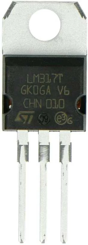 LM317T įtampos reguliatorius TO-220 korpuse