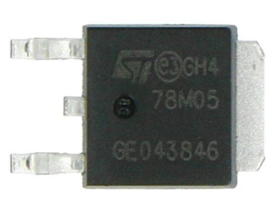 L78M05CDT 5V reguliatorius SMD TO252 korpuse