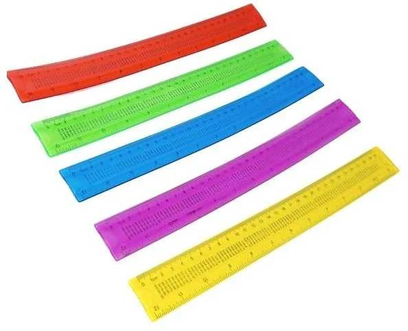 Oem Liniuotė su daugybos lentele 30cm 12 colių - spalvų derinys