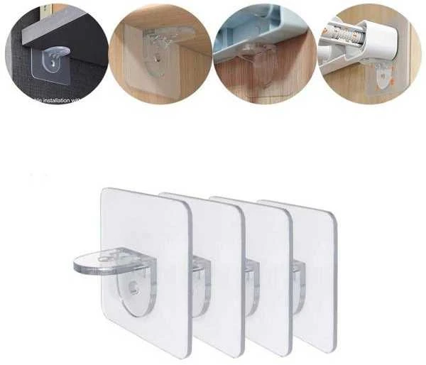 Oem Lipni lentynos atrama - 58x58mm - 10 vnt - Atrama -