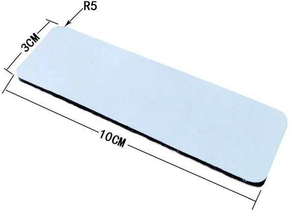 Oem Lipni lipnia juosta tvirtinimui - 100x30mm - juoda - 10 vnt - lipni juosta