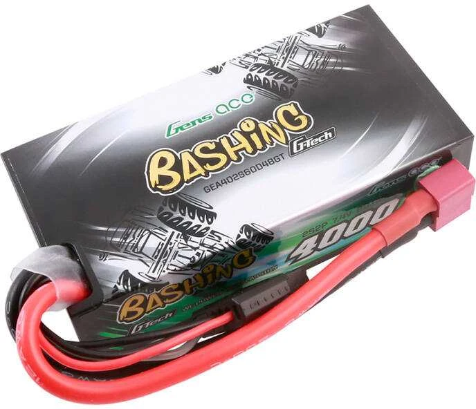 LiPo Gens ace G-Tech 4000mAh 2S2P 7.4V 60C Akumuliatorius