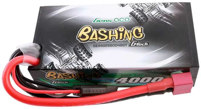 LiPo Gens ace G-Tech 4000mAh 2S2P 7.4V 60C Akumuliatorius