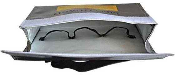 Oem LIPO-SAFE krepšys 180x240x65mm – saugus maišelis Lipo akumuliatoriams