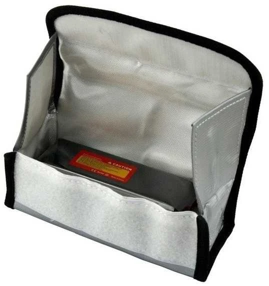 LIPO-SAFE maišelis 185x75x60mm - Saugus maišelis Lipo akumuliatoriams
