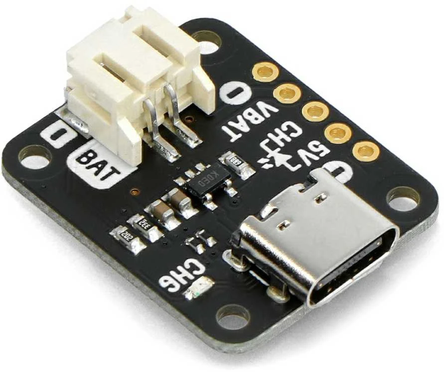 LiPo SHIM - maitinimo dangtelis, skirtas Raspberry Pi Pico - PiMoroni PIM611