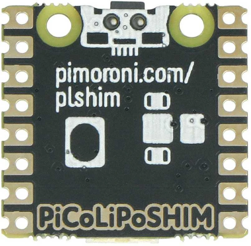 LiPo SHIM plokštė Raspberry Pi Pico su logotipu
